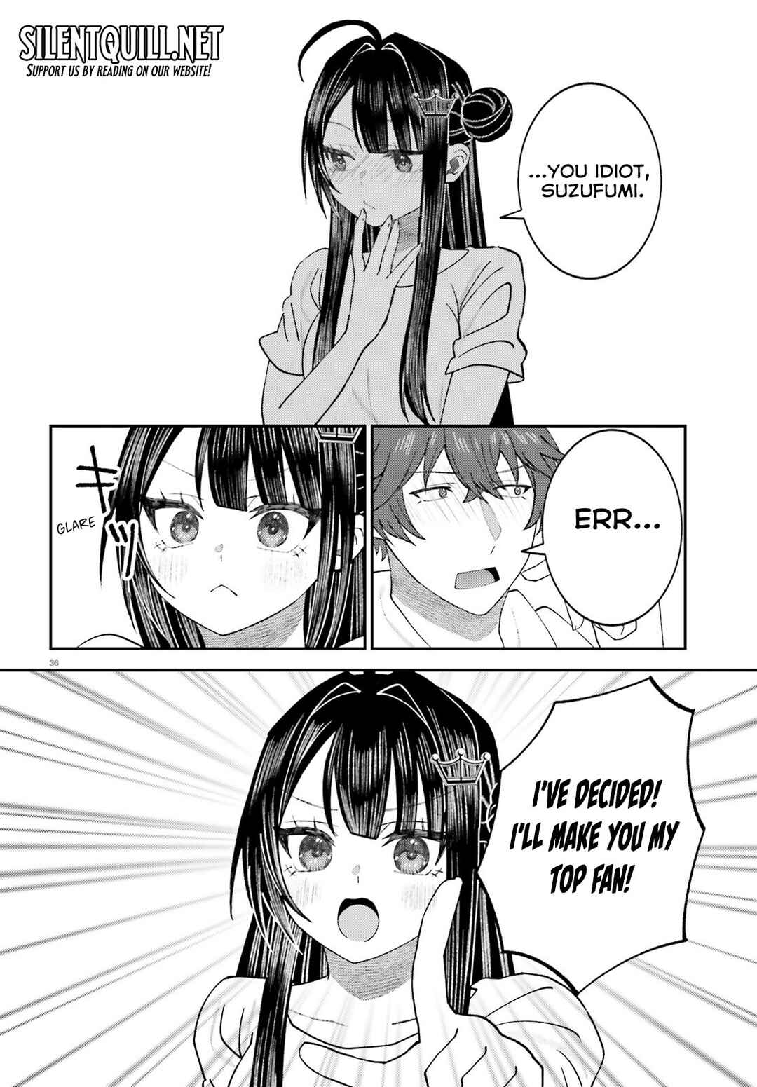 Ore no Haitoku Meshi wo Onedari Sezu ni Irarenai, Otonari no Top Idol-sama Chapter 14 - Page 37