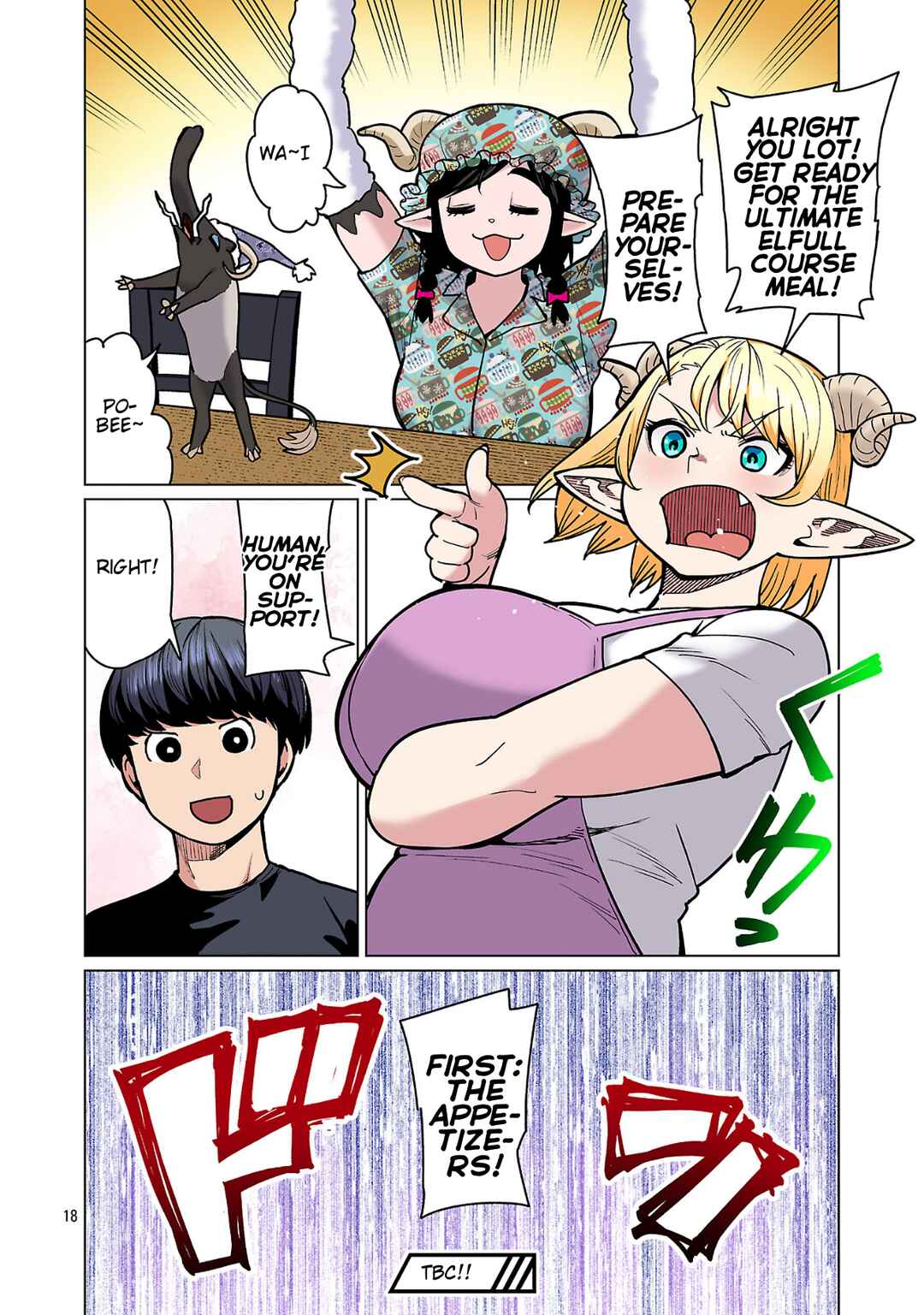 Shin Elf-san wa Yaserarenai. (Official Colored) Chapter 29 - Page 20
