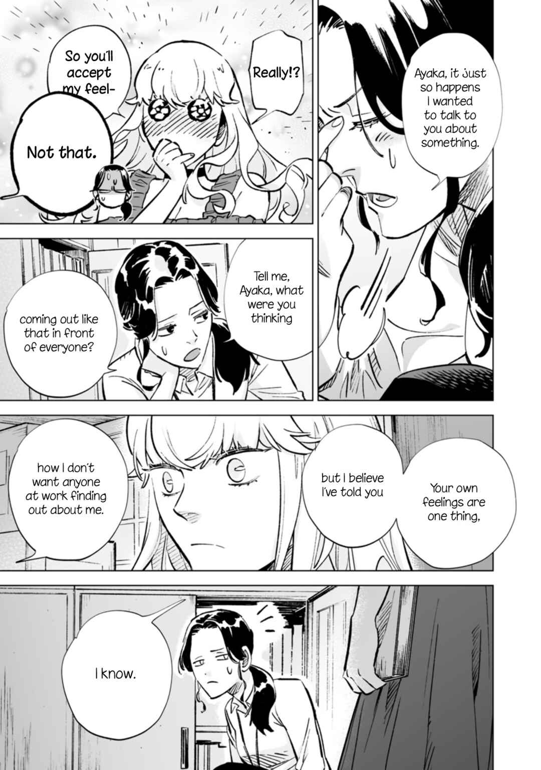 Ayaka-chan wa Hiroko-senpai ni Koishiteru Chapter 18 - Page 15