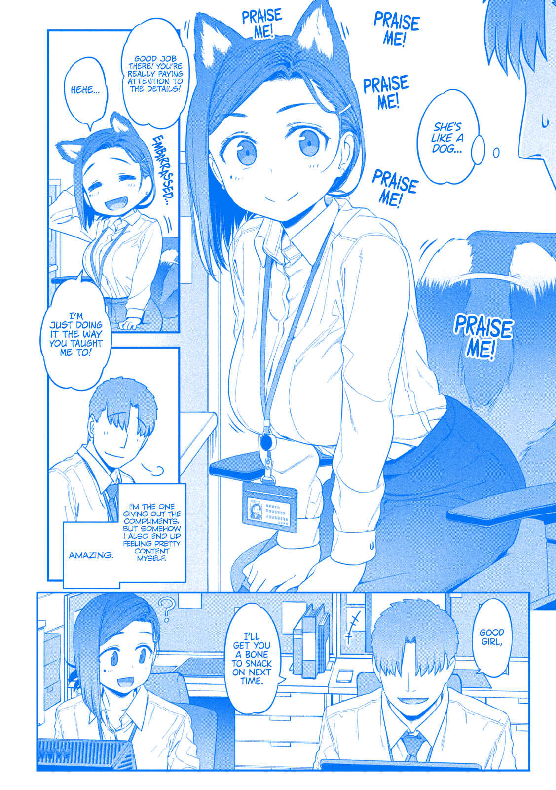 Getsuyoubi no Tawawa (Blue) (Fan Colored) Chapter 2 - Page 7