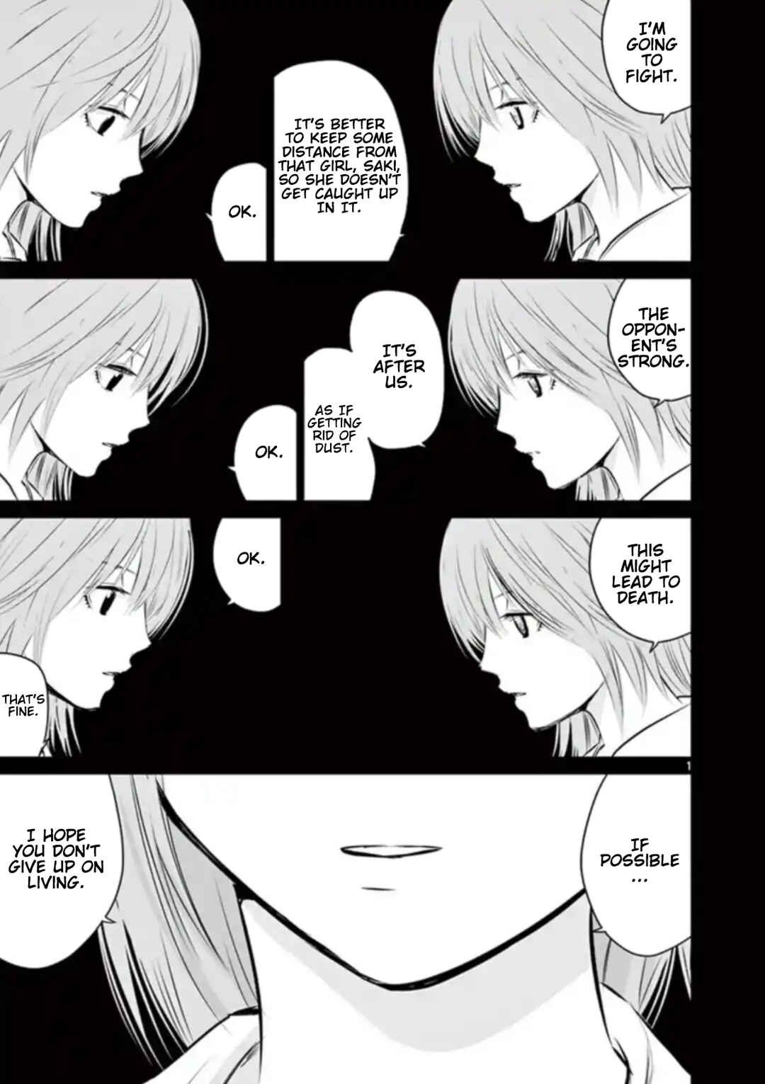Naito Shishiruirui Messatsu Death Road Chapter 25 - Page 1