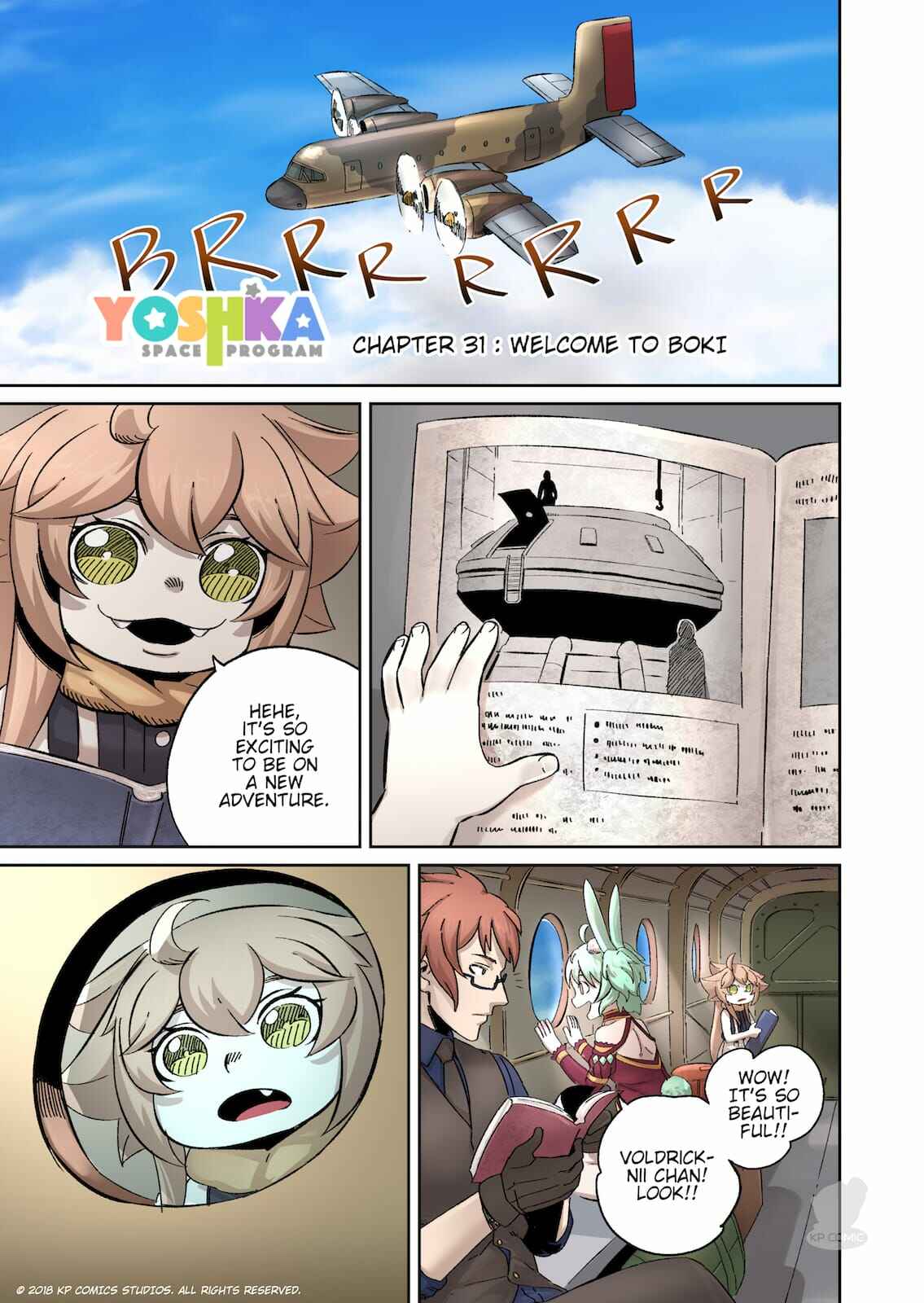 Yoshka Space Program Chapter 31 - Page 1