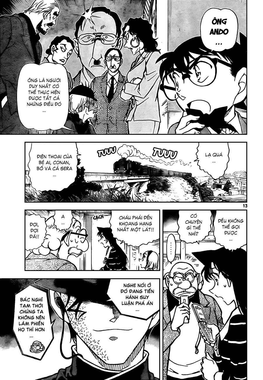 Meitantei Conan vs. Kuro-zukume no Otokotachi Chapter 16 - Page 12