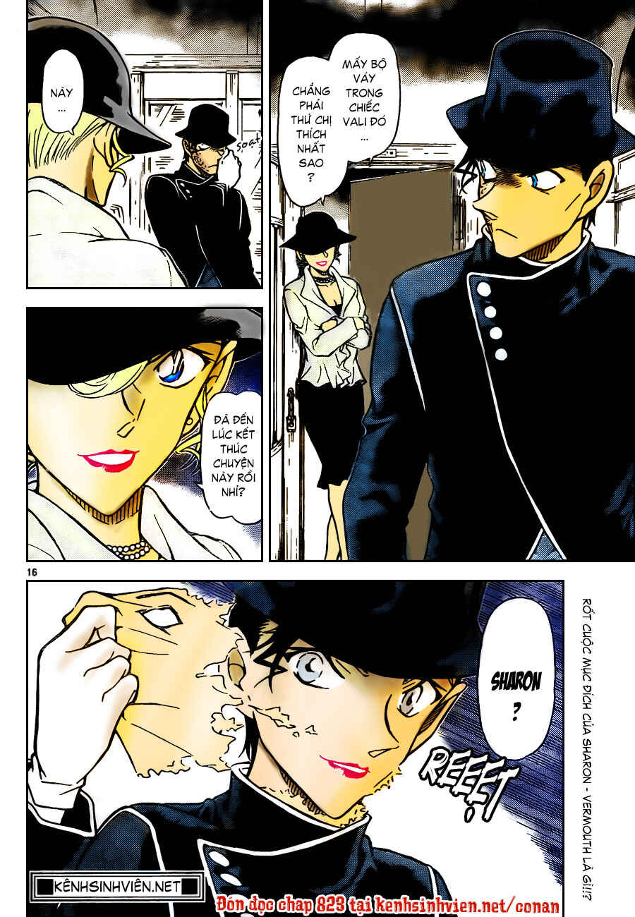 Meitantei Conan vs. Kuro-zukume no Otokotachi Chapter 16 - Page 15