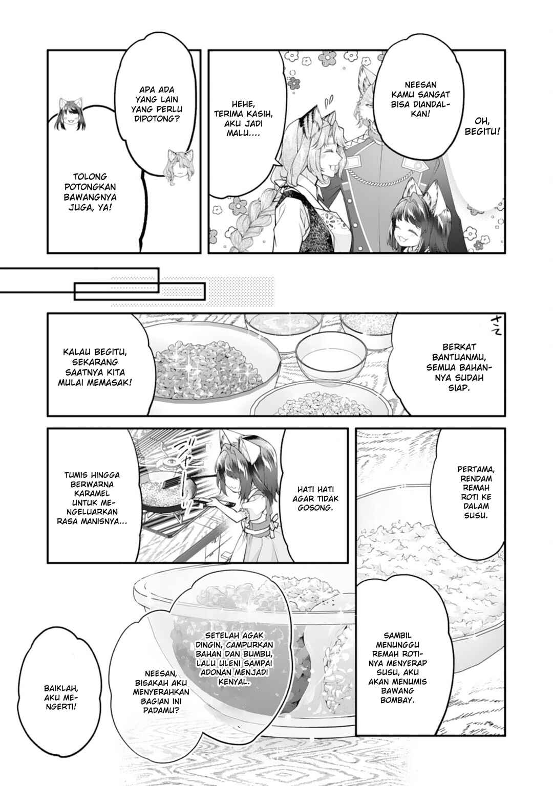 Neko Neko Youjo no Aijou Gohan ~Isekai de Mofumofu-tachi ni Ryouri wo Tsukurimasu!~ Chapter 8 - Page 16