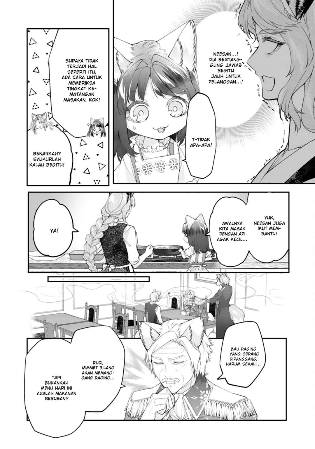 Neko Neko Youjo no Aijou Gohan ~Isekai de Mofumofu-tachi ni Ryouri wo Tsukurimasu!~ Chapter 8 - Page 27