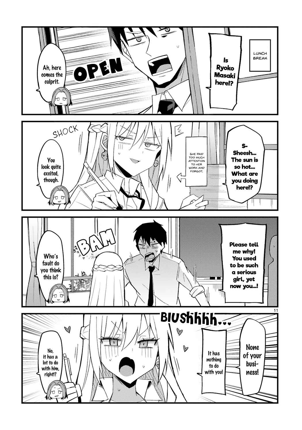 Iinchou Desu ga Furyou ni Naru Hodo Koi Shitemasu! Chapter 1 - Page 11