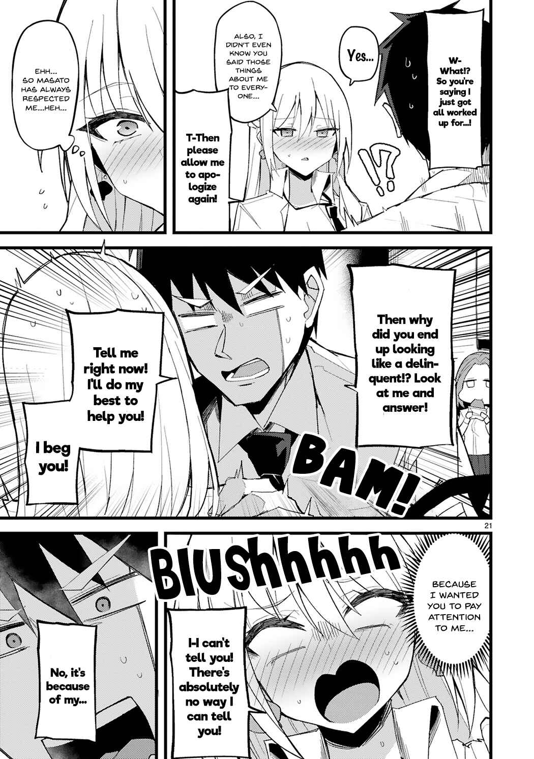 Iinchou Desu ga Furyou ni Naru Hodo Koi Shitemasu! Chapter 1 - Page 21