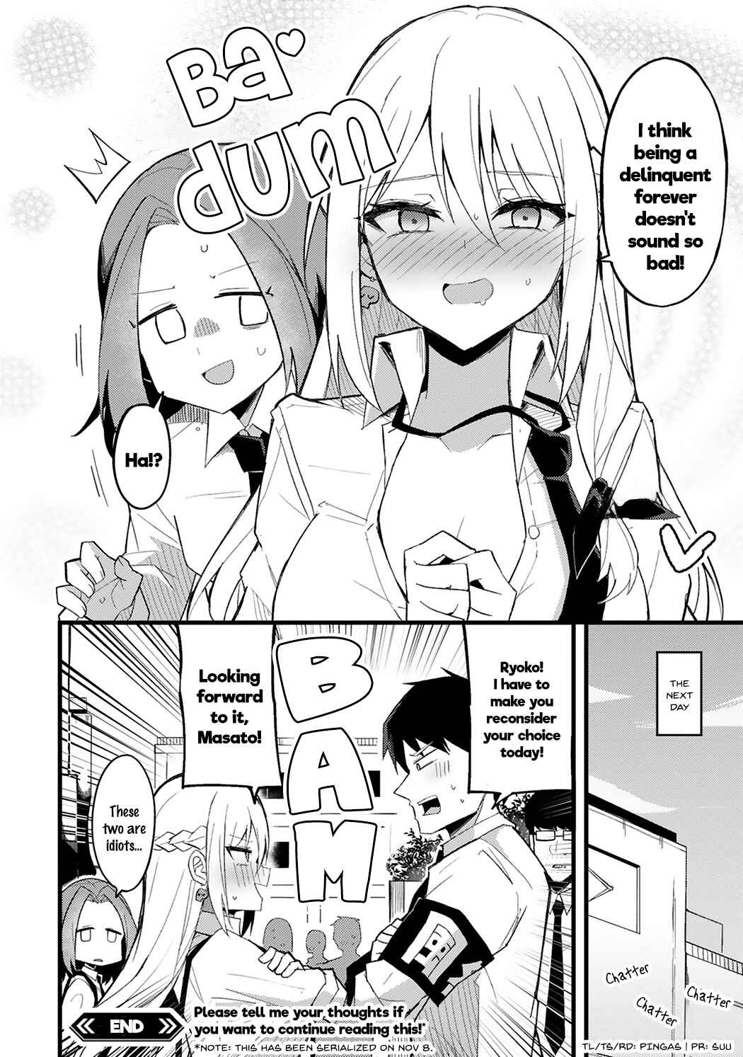 Iinchou Desu ga Furyou ni Naru Hodo Koi Shitemasu! Chapter 1 - Page 24