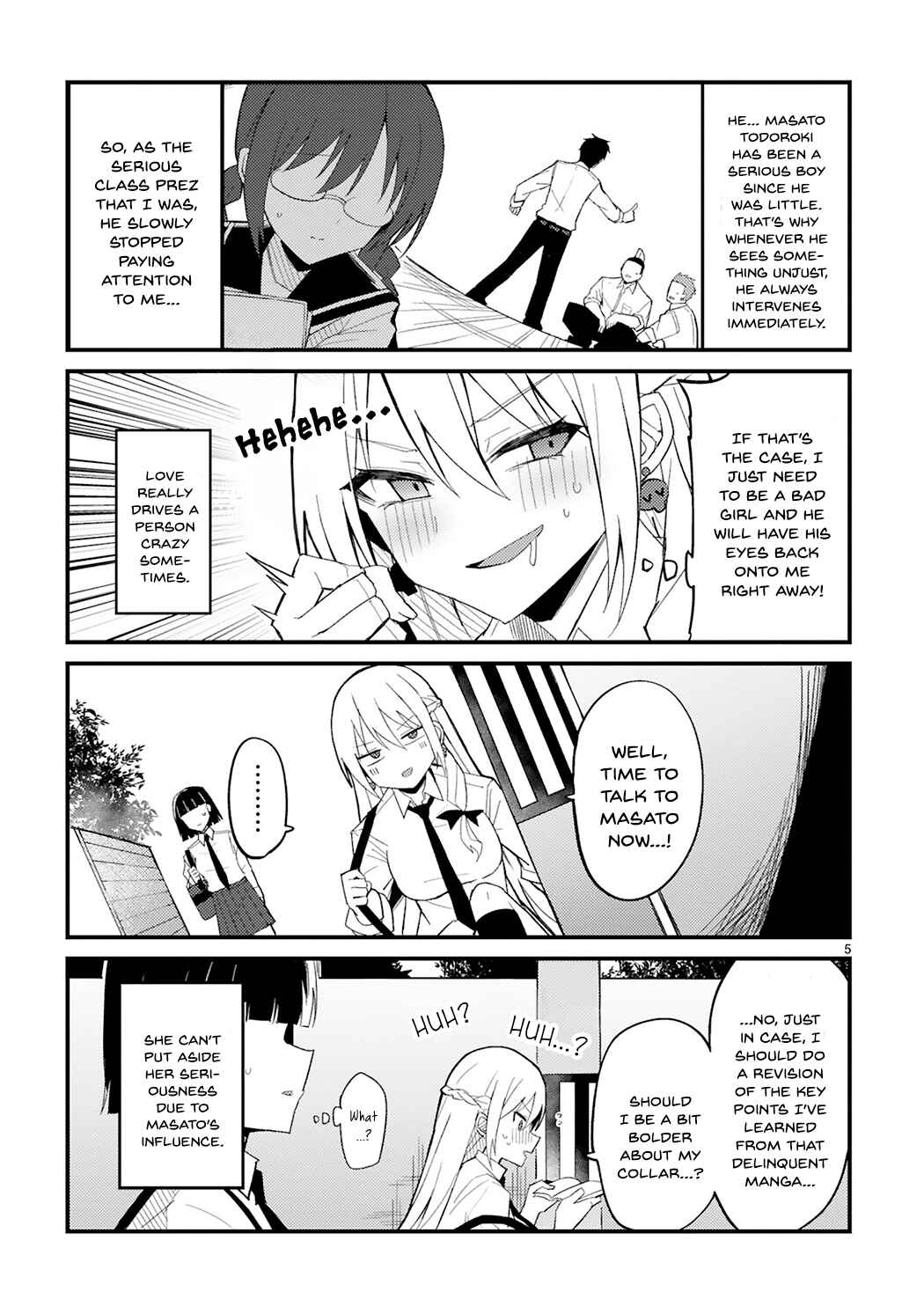 Iinchou Desu ga Furyou ni Naru Hodo Koi Shitemasu! Chapter 1 - Page 5