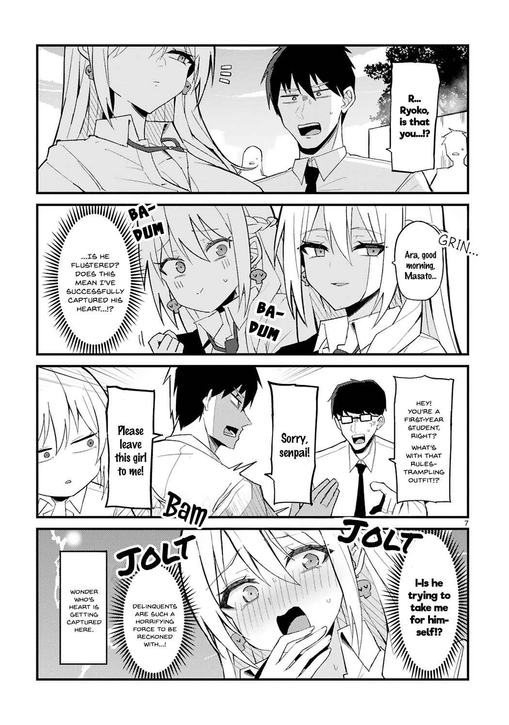 Iinchou Desu ga Furyou ni Naru Hodo Koi Shitemasu! Chapter 1 - Page 7