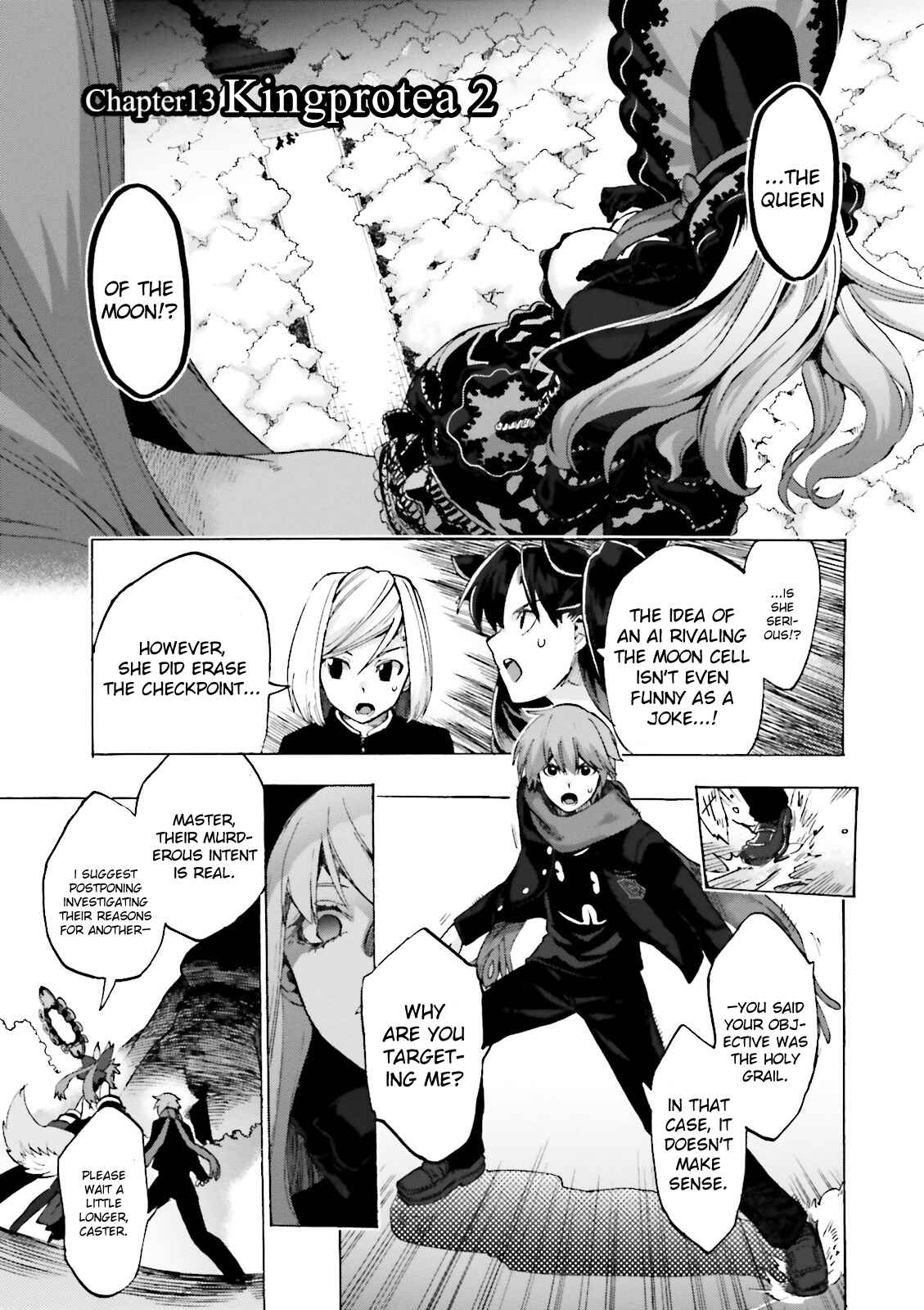 Fate/EXTRA CCC FoxTail Chapter 13 - Page 1