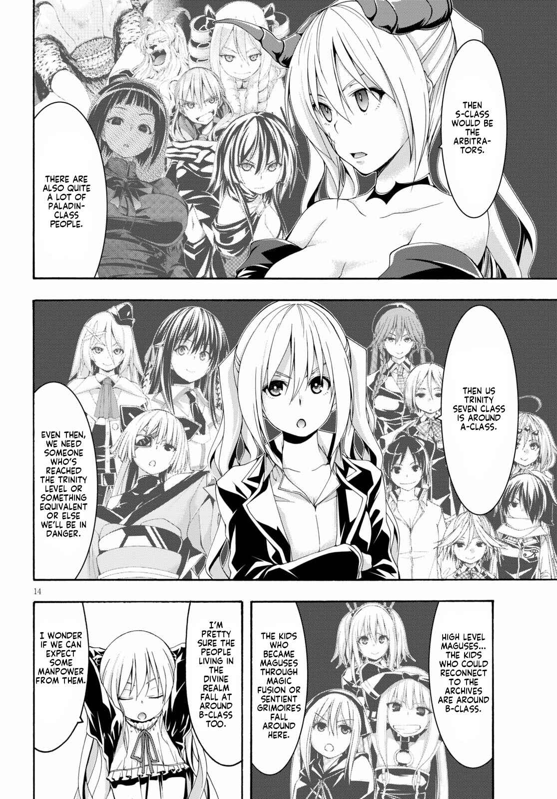 Trinity Seven - 7-Nin no Masho Tsukai Chapter 115 - Page 14