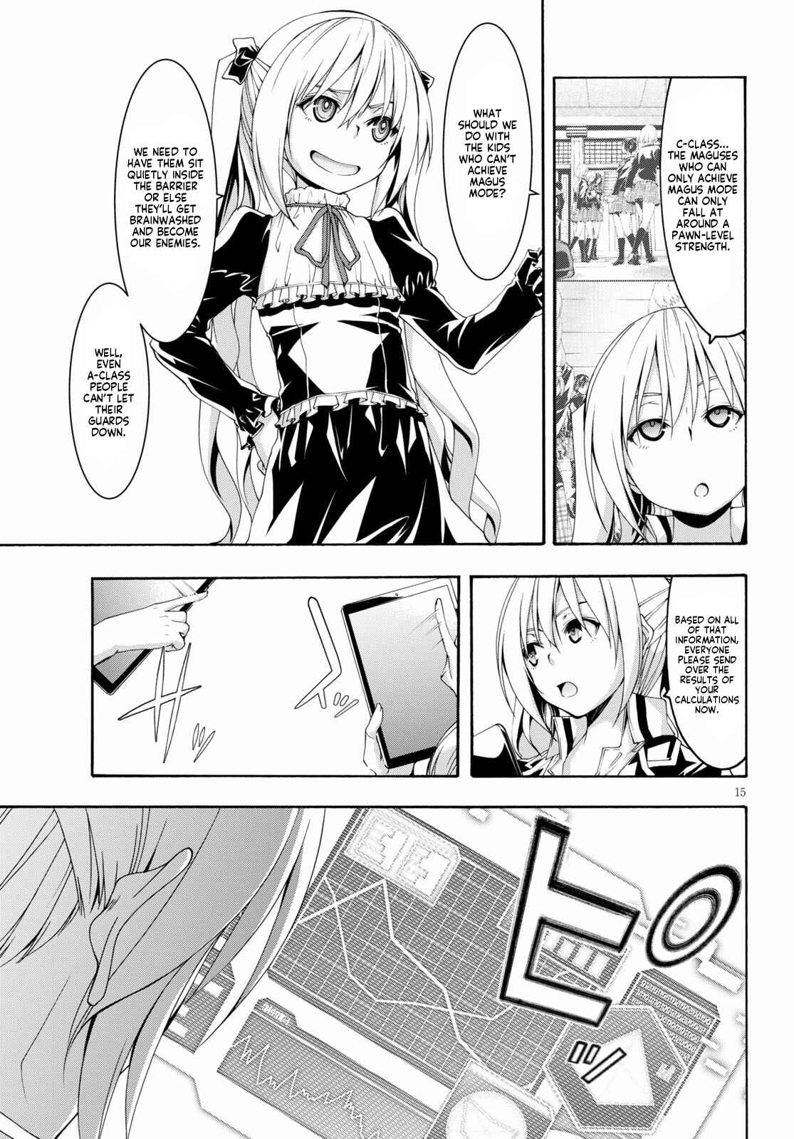 Trinity Seven - 7-Nin no Masho Tsukai Chapter 115 - Page 15