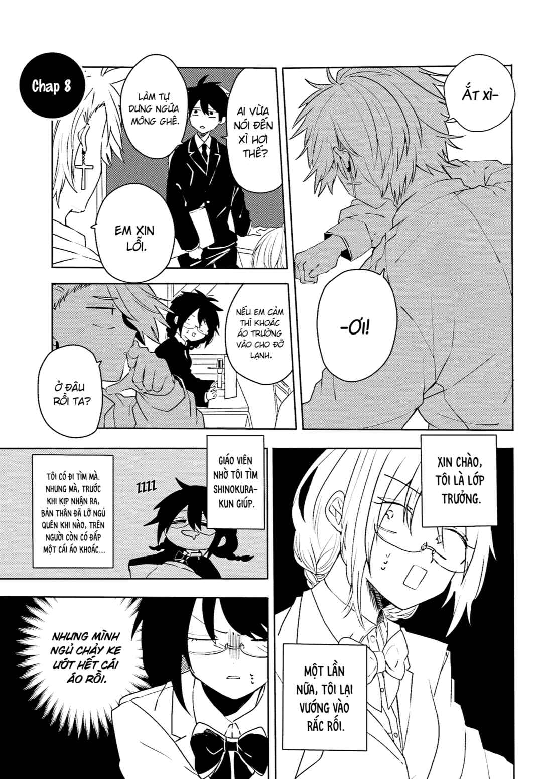 Iincho to Furyou-kun Chapter 8 - Page 1