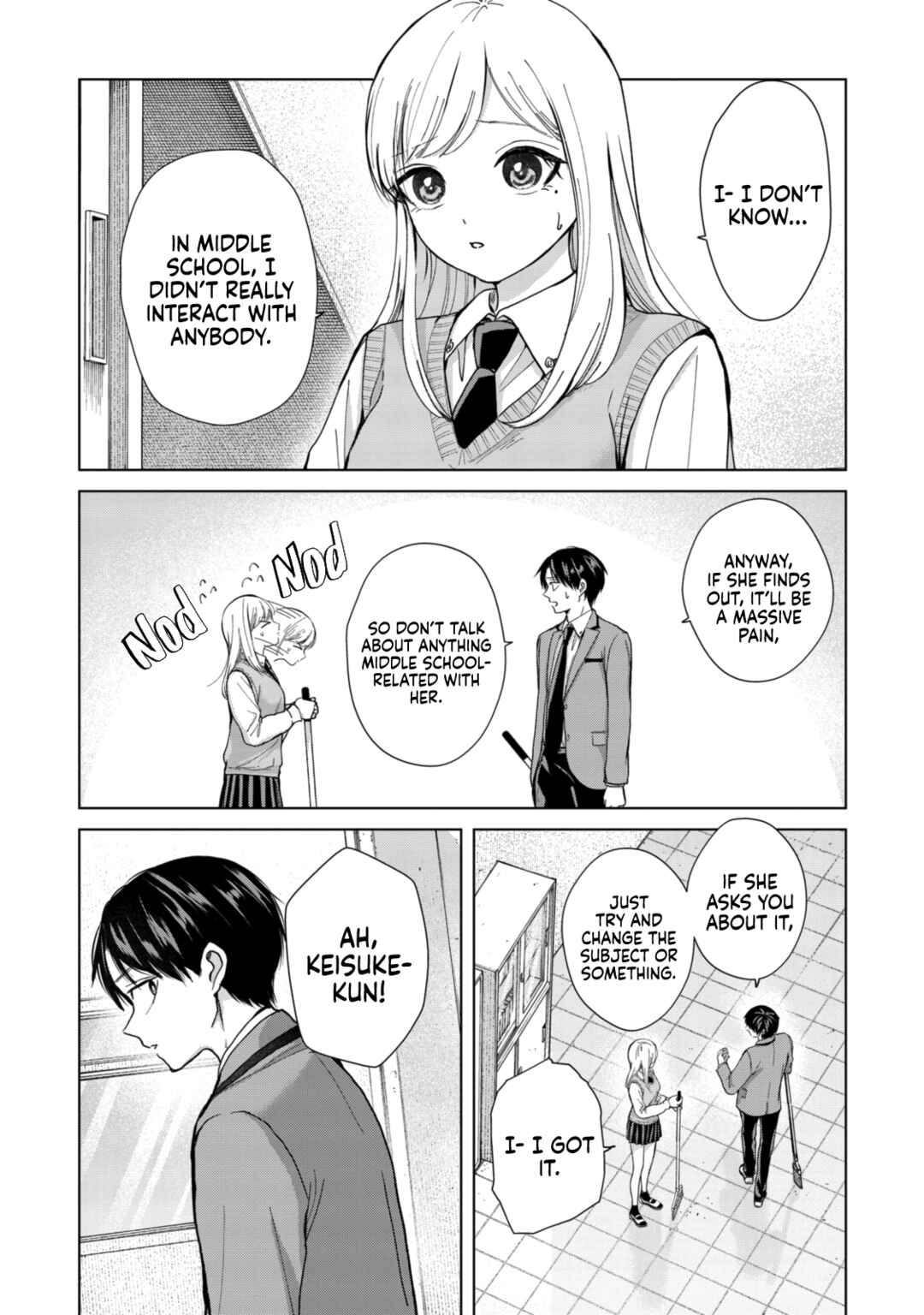 Kusunoki-san wa Koukou Debut ni Shippai Shite Iru Chapter 9 - Page 10