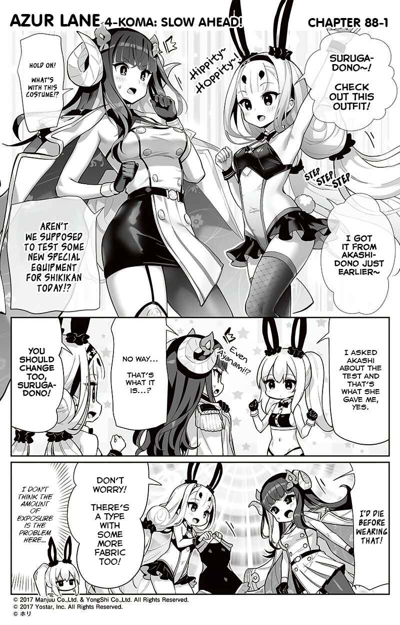 Azur Lane: Bisoku Zensin! Chapter 88 - Page 1