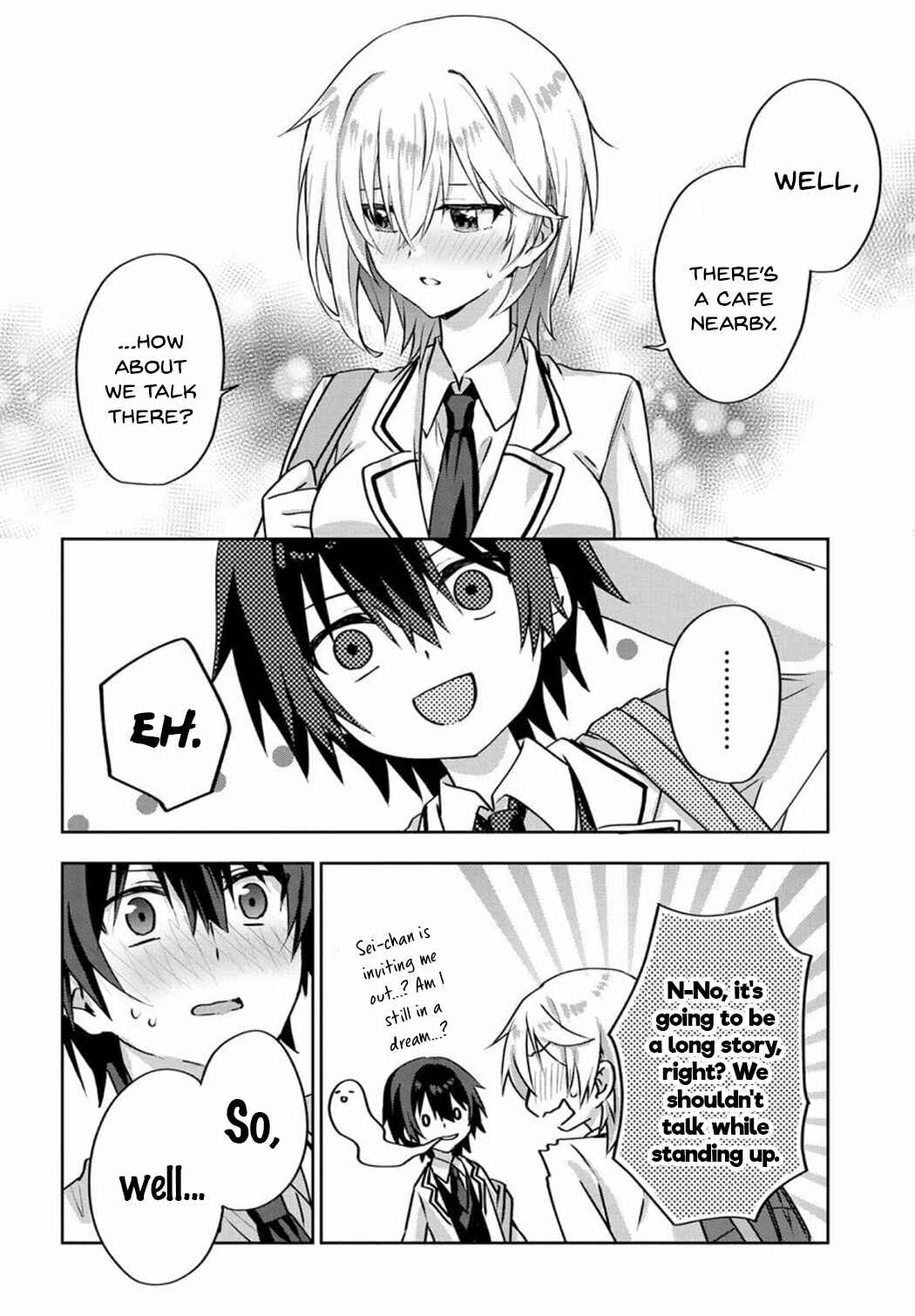 Love Comedy Manga ni Haitteshimatta node, Oshi no Make Heroine wo Zenryoku de Shiawase ni Suru Chapter 3.5 - Page 6