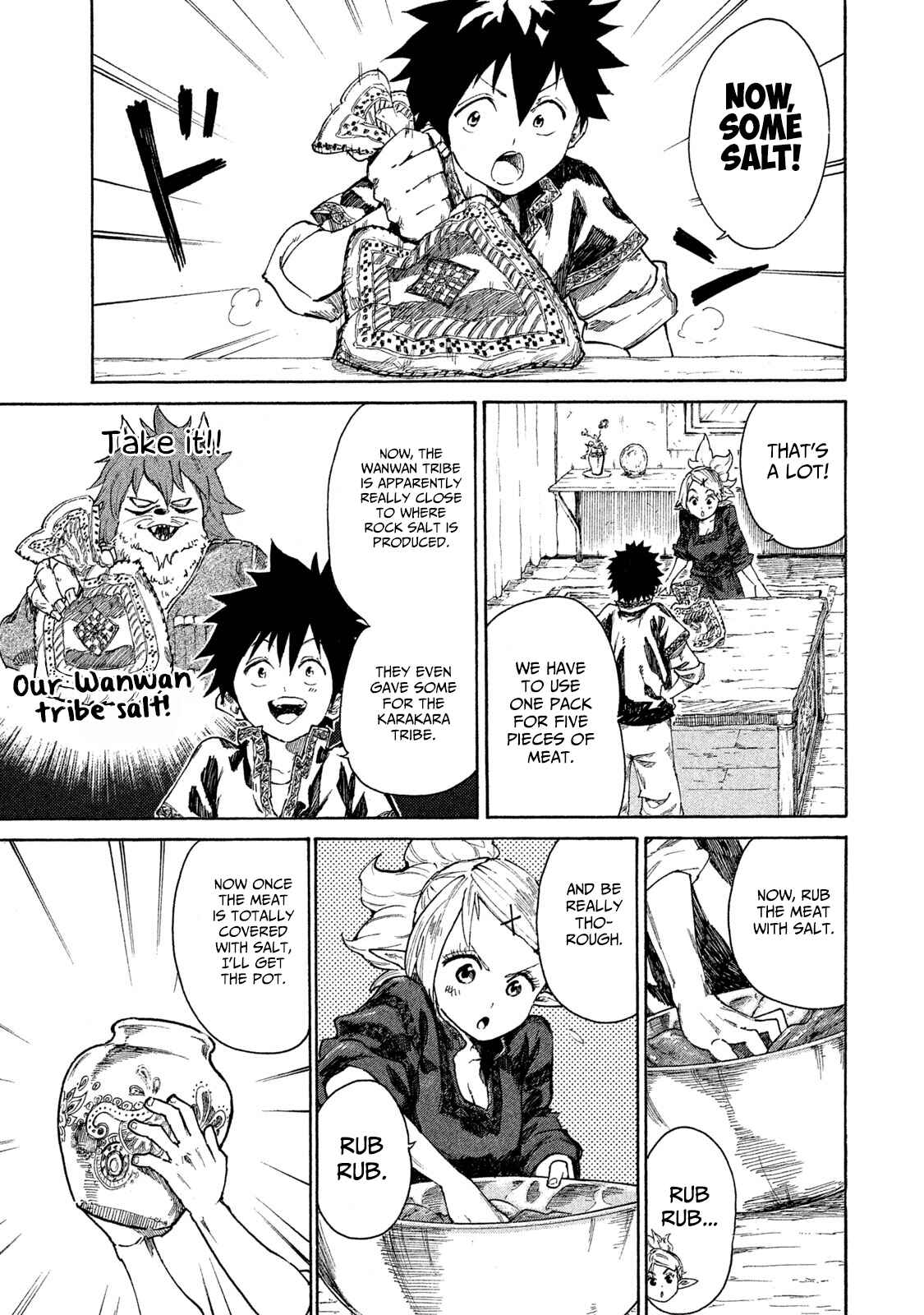 Mazumeshi Elf to Yuuboku gurashi Chapter 7 - Page 10