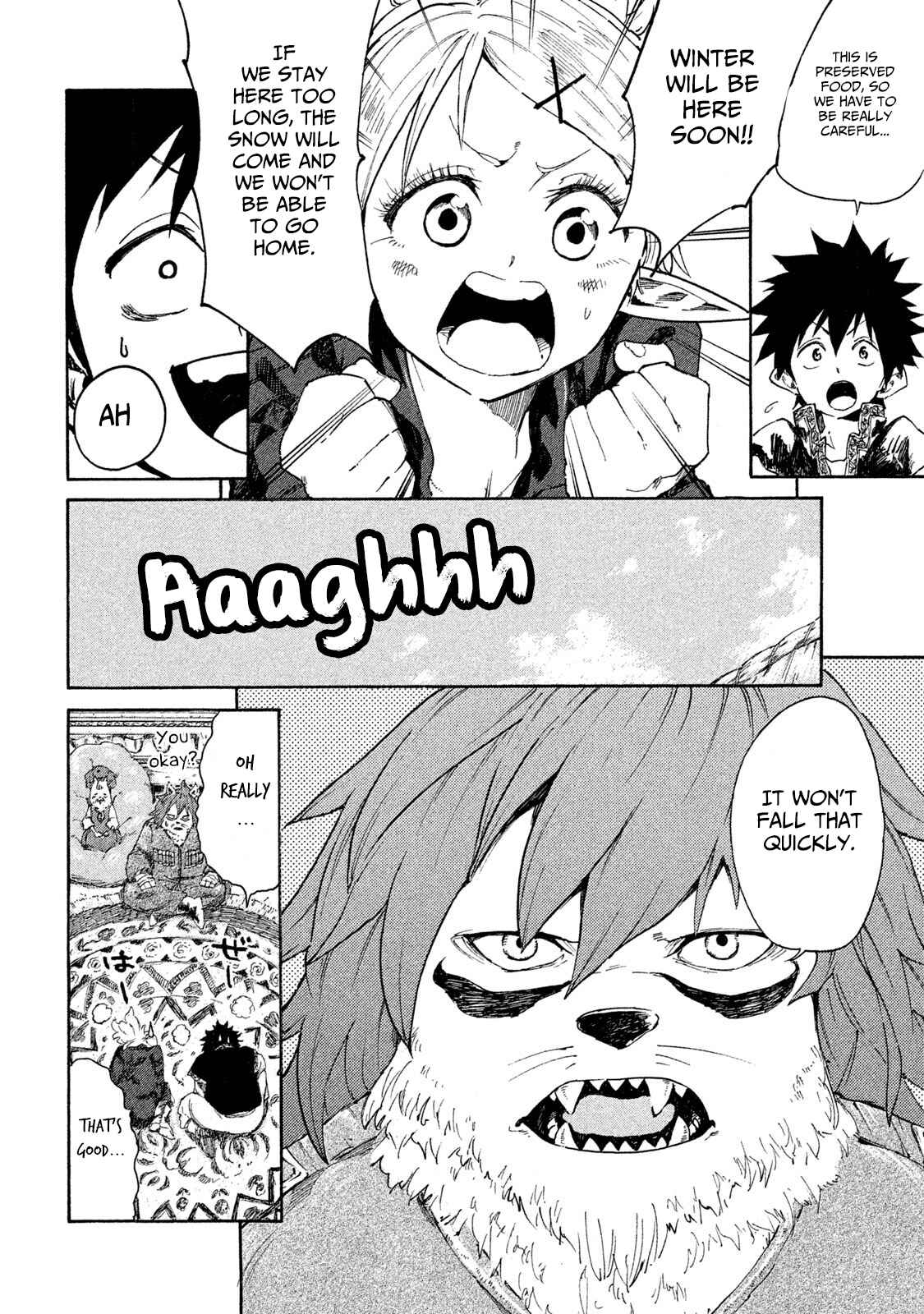 Mazumeshi Elf to Yuuboku gurashi Chapter 7 - Page 13