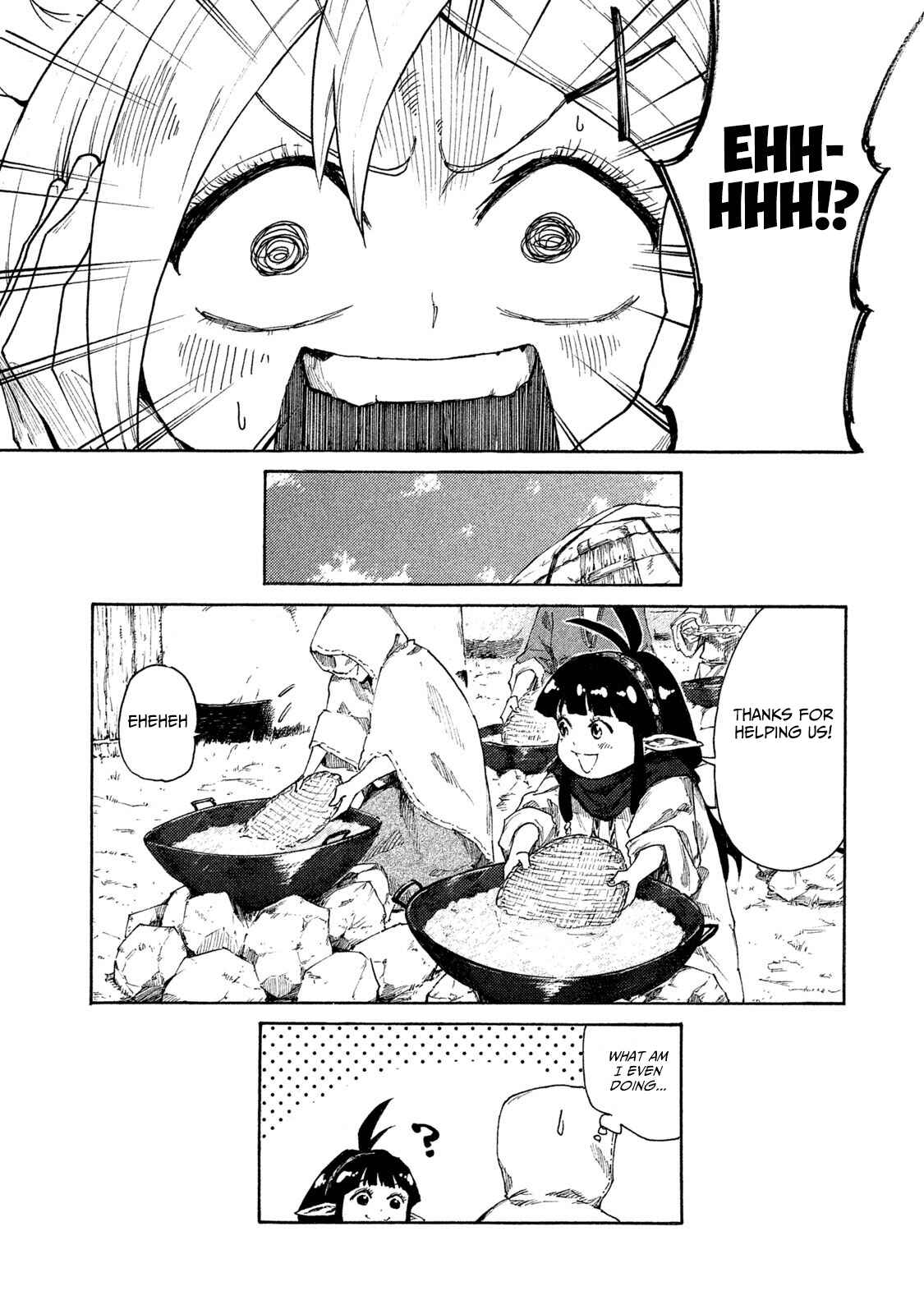 Mazumeshi Elf to Yuuboku gurashi Chapter 7 - Page 24