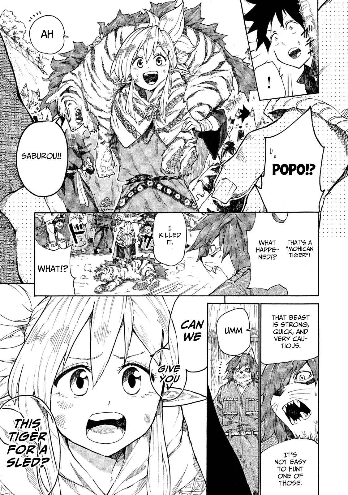 Mazumeshi Elf to Yuuboku gurashi Chapter 7 - Page 30