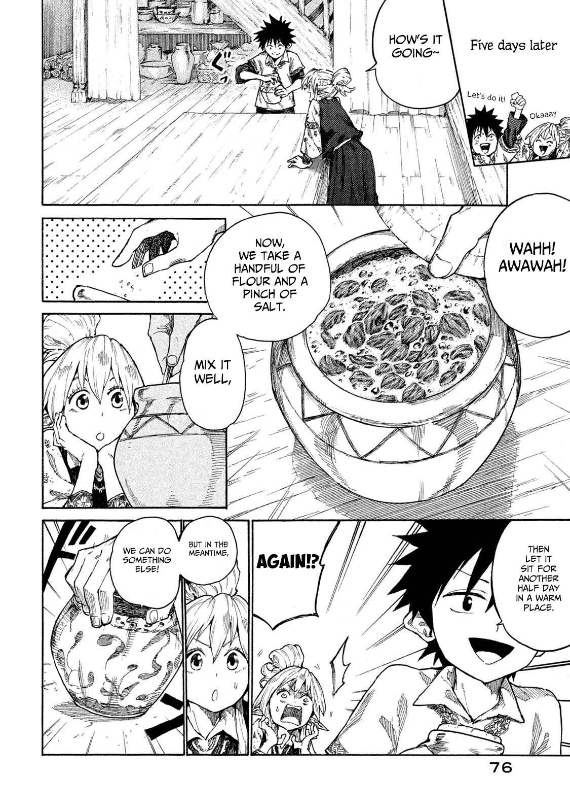 Mazumeshi Elf to Yuuboku gurashi Chapter 7 - Page 35