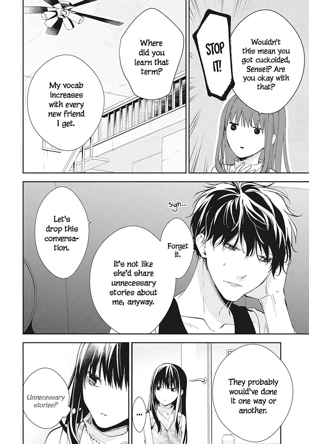 Tsuiraku JK to Haijin Kyoushi Chapter 88 - Page 9