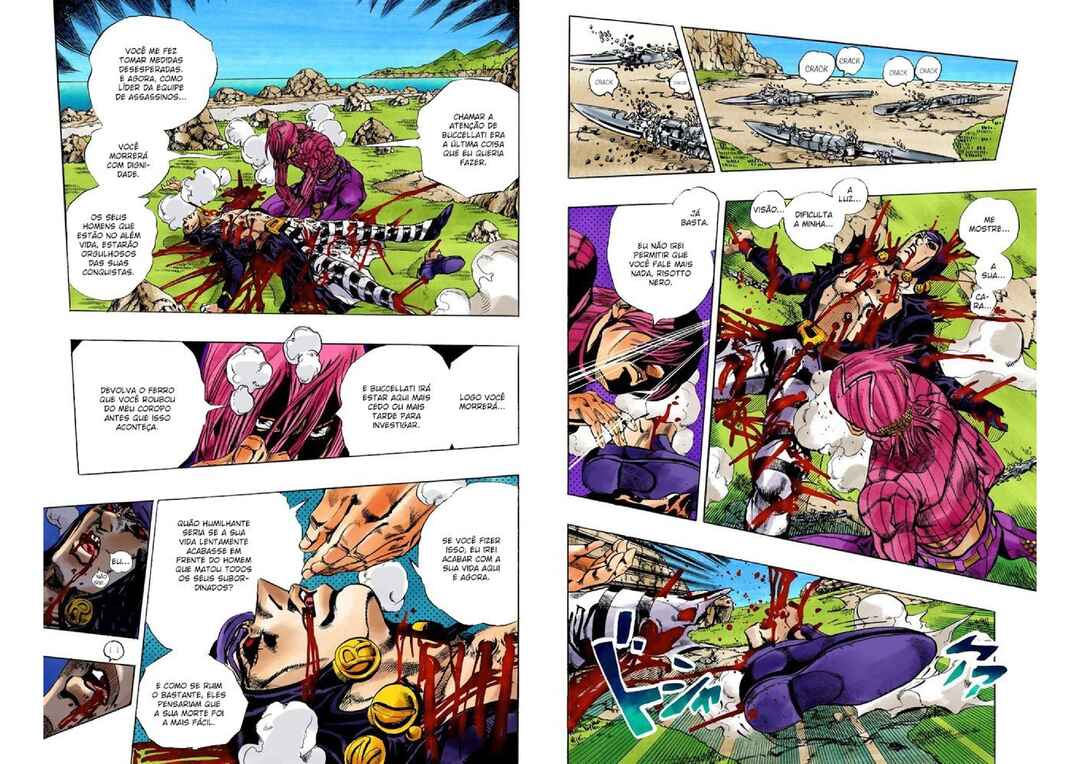 JoJo no Kimyou na Bouken: Part 5 - Ougon no Kaze Color-ban Chapter 109 - Page 5