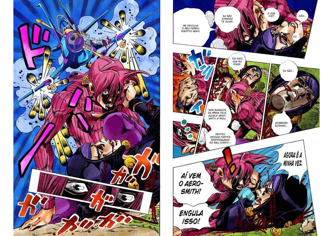 JoJo no Kimyou na Bouken: Part 5 - Ougon no Kaze Color-ban Chapter 109 - Page 6