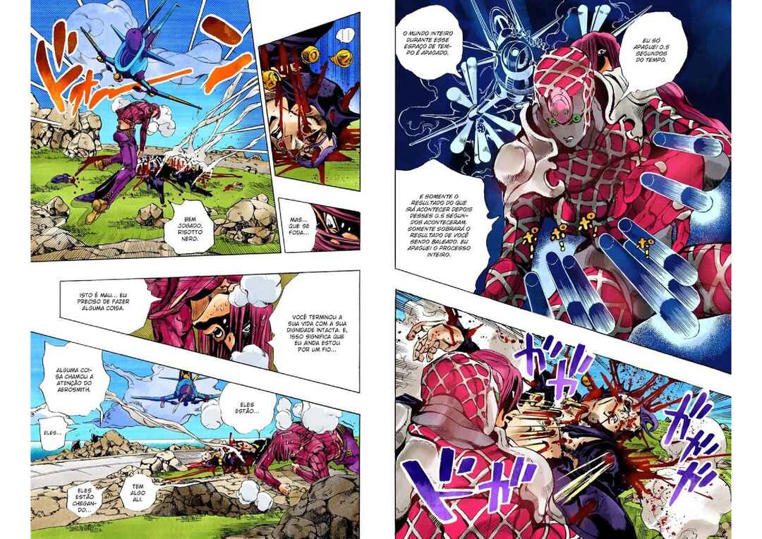 JoJo no Kimyou na Bouken: Part 5 - Ougon no Kaze Color-ban Chapter 109 - Page 8