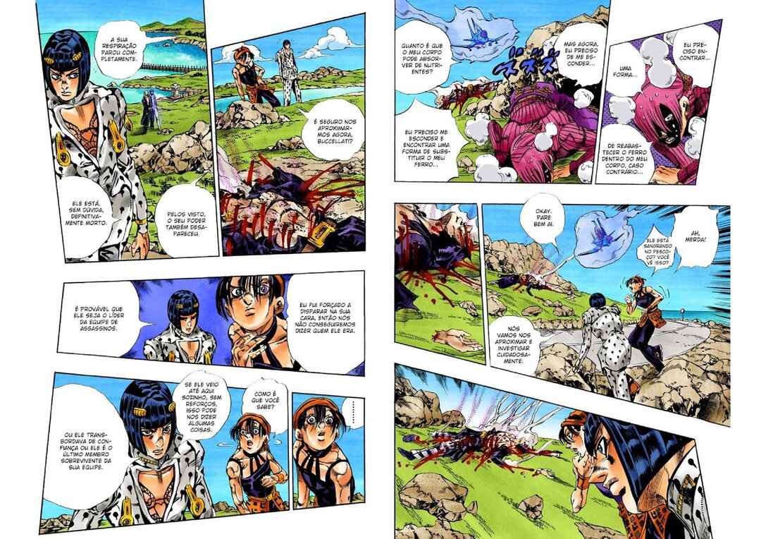 JoJo no Kimyou na Bouken: Part 5 - Ougon no Kaze Color-ban Chapter 109 - Page 9