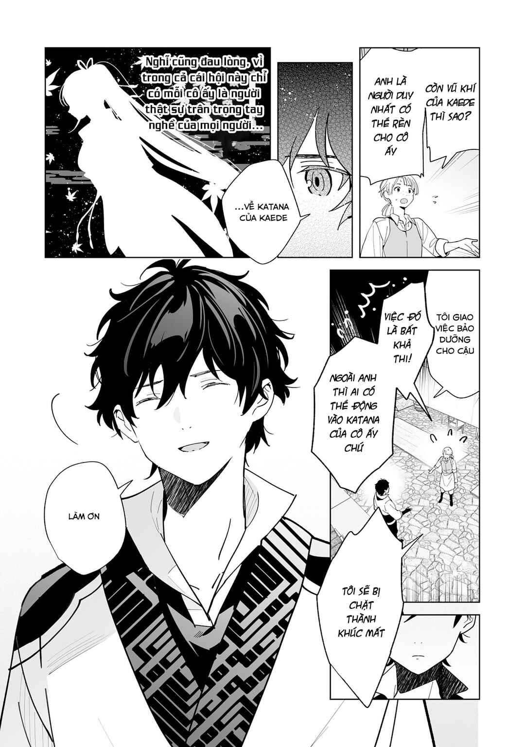 S-kyuu Guild wo Ridatsushita Katanakaji no Jiyuu na Henkyou Slow Life ~Black Guild kara Kaihousarete Kimama ni Kaji Shitetara, Densetsu no Matou ga Umareteimashita~ Chapter 1 - Page 15