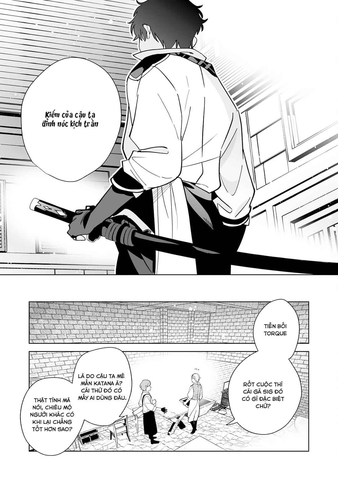 S-kyuu Guild wo Ridatsushita Katanakaji no Jiyuu na Henkyou Slow Life ~Black Guild kara Kaihousarete Kimama ni Kaji Shitetara, Densetsu no Matou ga Umareteimashita~ Chapter 1 - Page 34