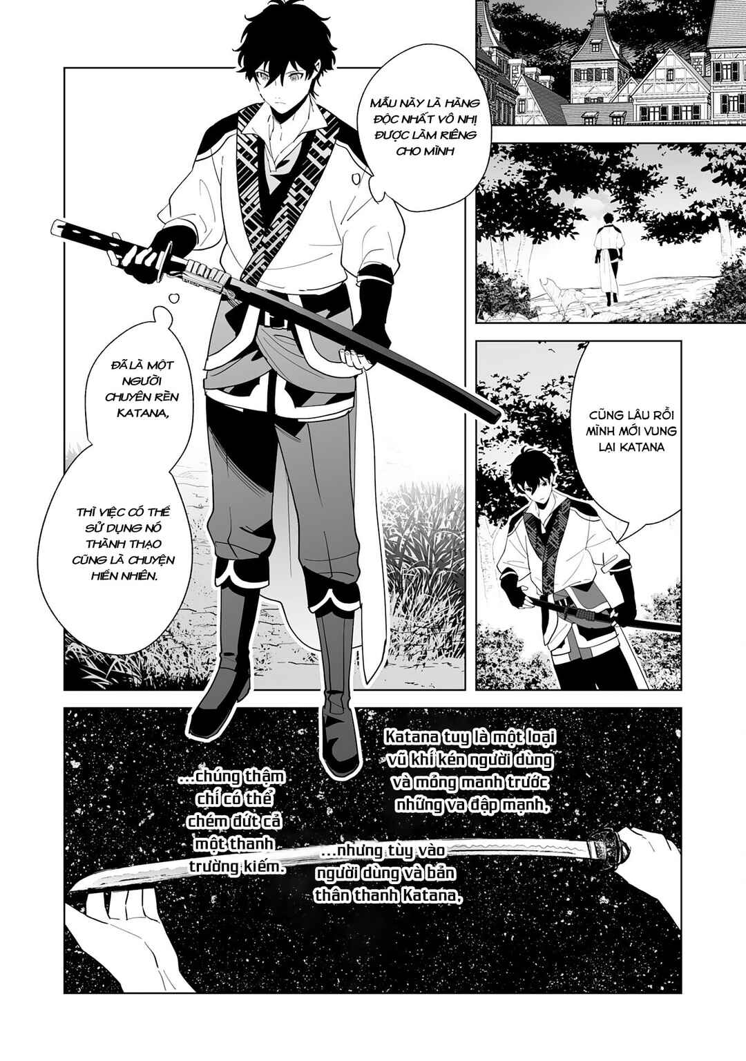 S-kyuu Guild wo Ridatsushita Katanakaji no Jiyuu na Henkyou Slow Life ~Black Guild kara Kaihousarete Kimama ni Kaji Shitetara, Densetsu no Matou ga Umareteimashita~ Chapter 1 - Page 37