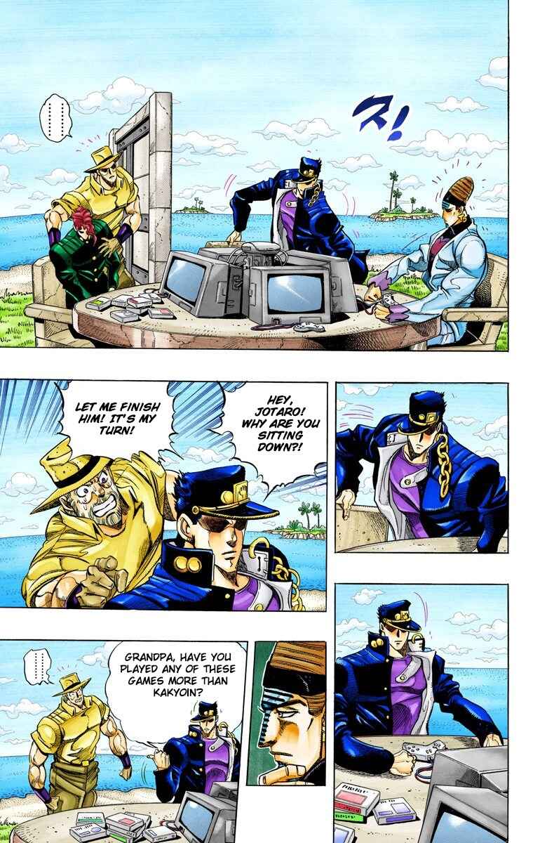 JoJo no Kimyou na Bouken: Part 3 - Stardust Crusaders Color-ban Chapter 120 - Page 6