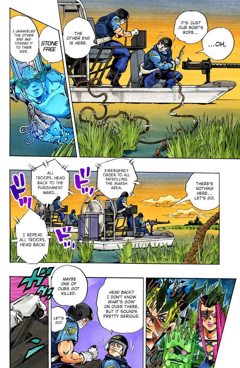 JoJo no Kimyou na Bouken: Part 6 - Stone Ocean Color-ban Chapter 80 - Page 12