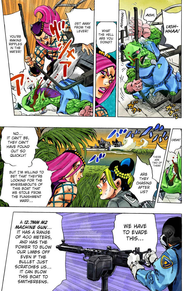 JoJo no Kimyou na Bouken: Part 6 - Stone Ocean Color-ban Chapter 80 - Page 6