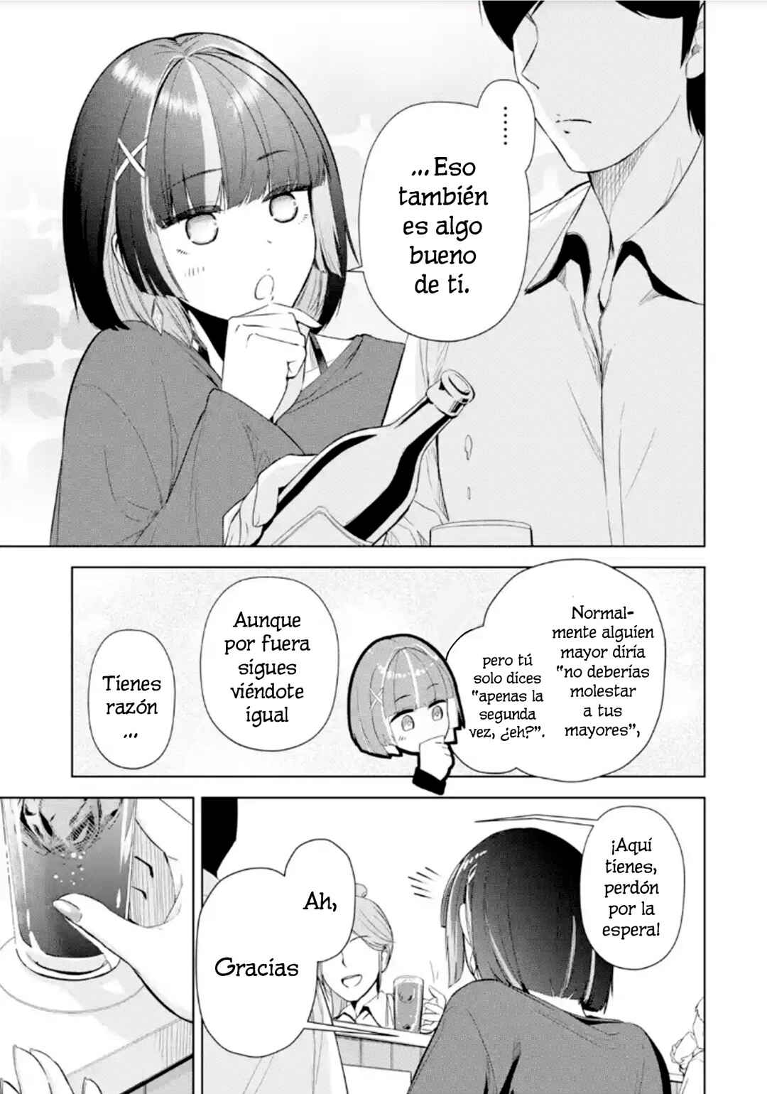 Tachinomi Izakaya de Kuudere Downer-kei Joshidaisei ga Tonari ni Kuru Hanashi Chapter 2 - Page 9