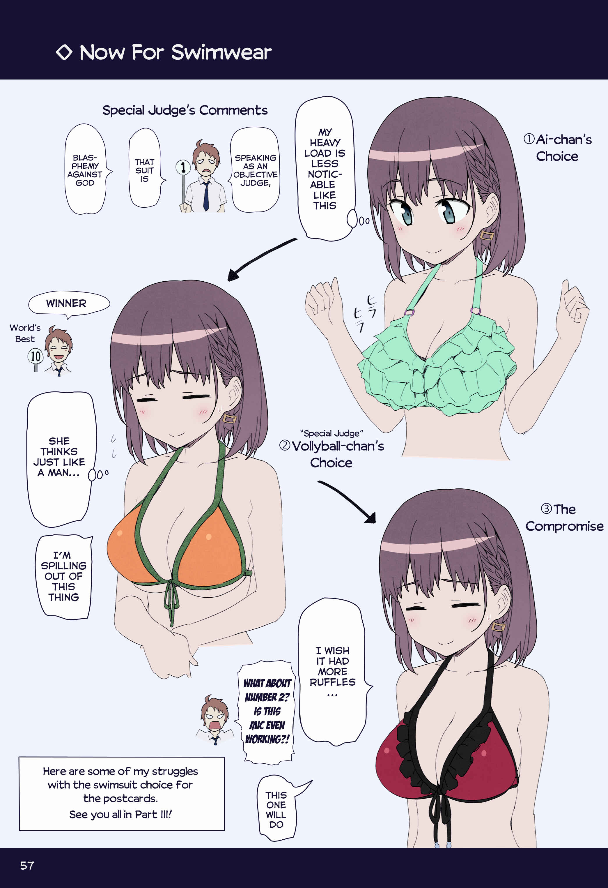 Getsuyoubi no Tawawa (Twitter Webcomic) (Fan Colored) Chapter 5 - Page 21