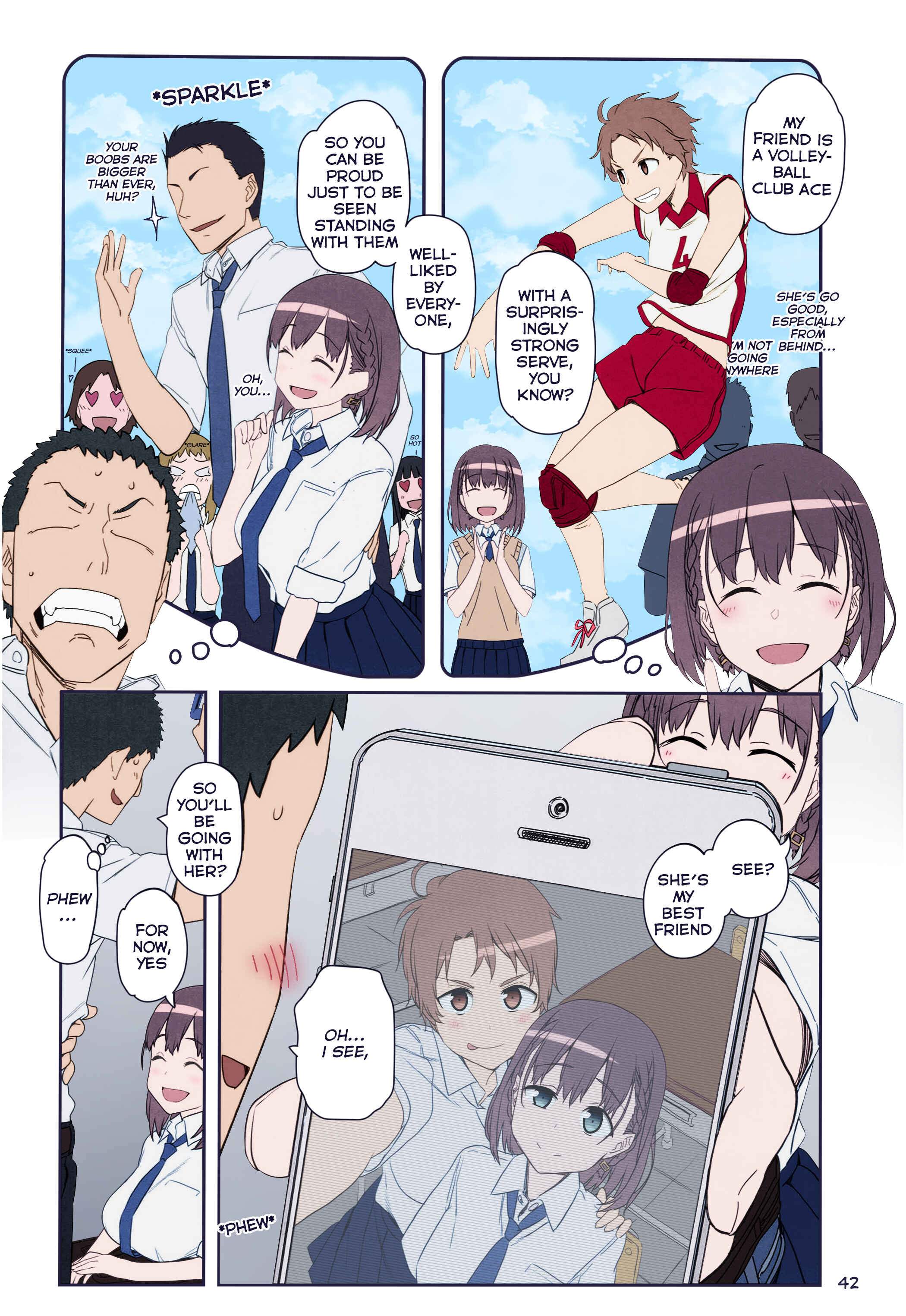Getsuyoubi no Tawawa (Twitter Webcomic) (Fan Colored) Chapter 5 - Page 6