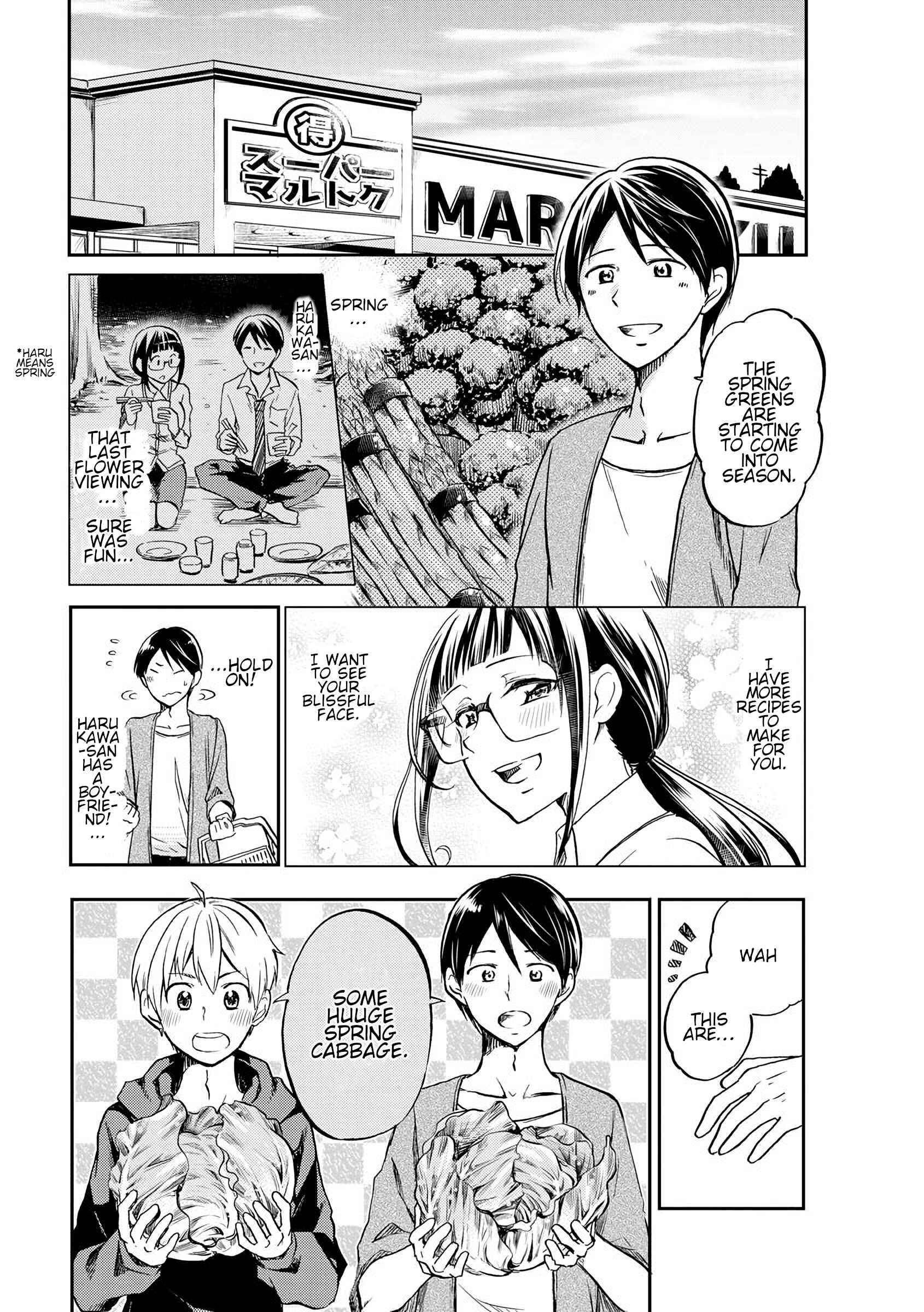 Harukawa-san wa Kyou mo Ueteiru Chapter 5 - Page 3