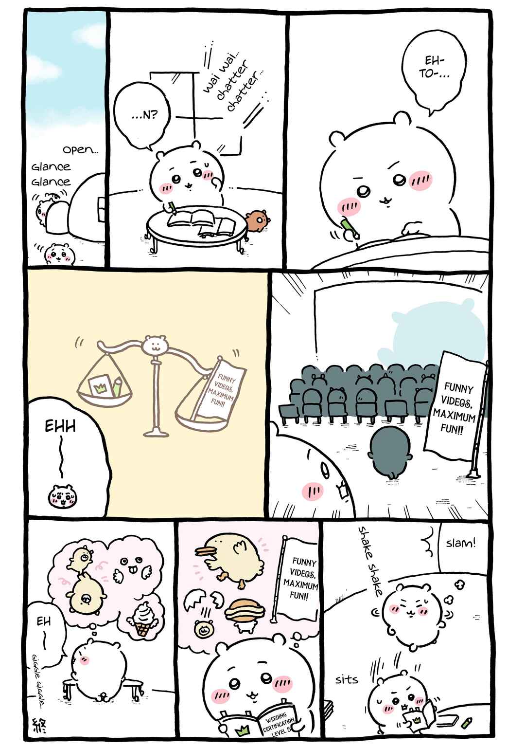 Chiikawa: Nanka Chiisakute Kawaii Yatsu (Webcomic Pages) Chapter 970 - Page 1
