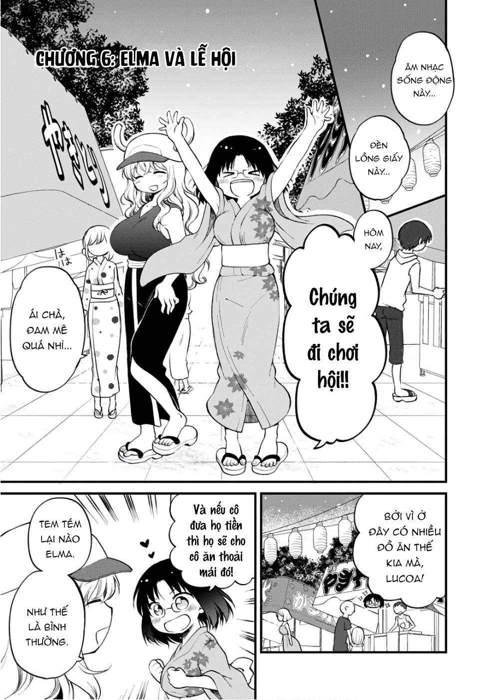 Kobayashi-san Chi no Maid Dragon - Elma OL Nikki Chapter 6 - Page 2