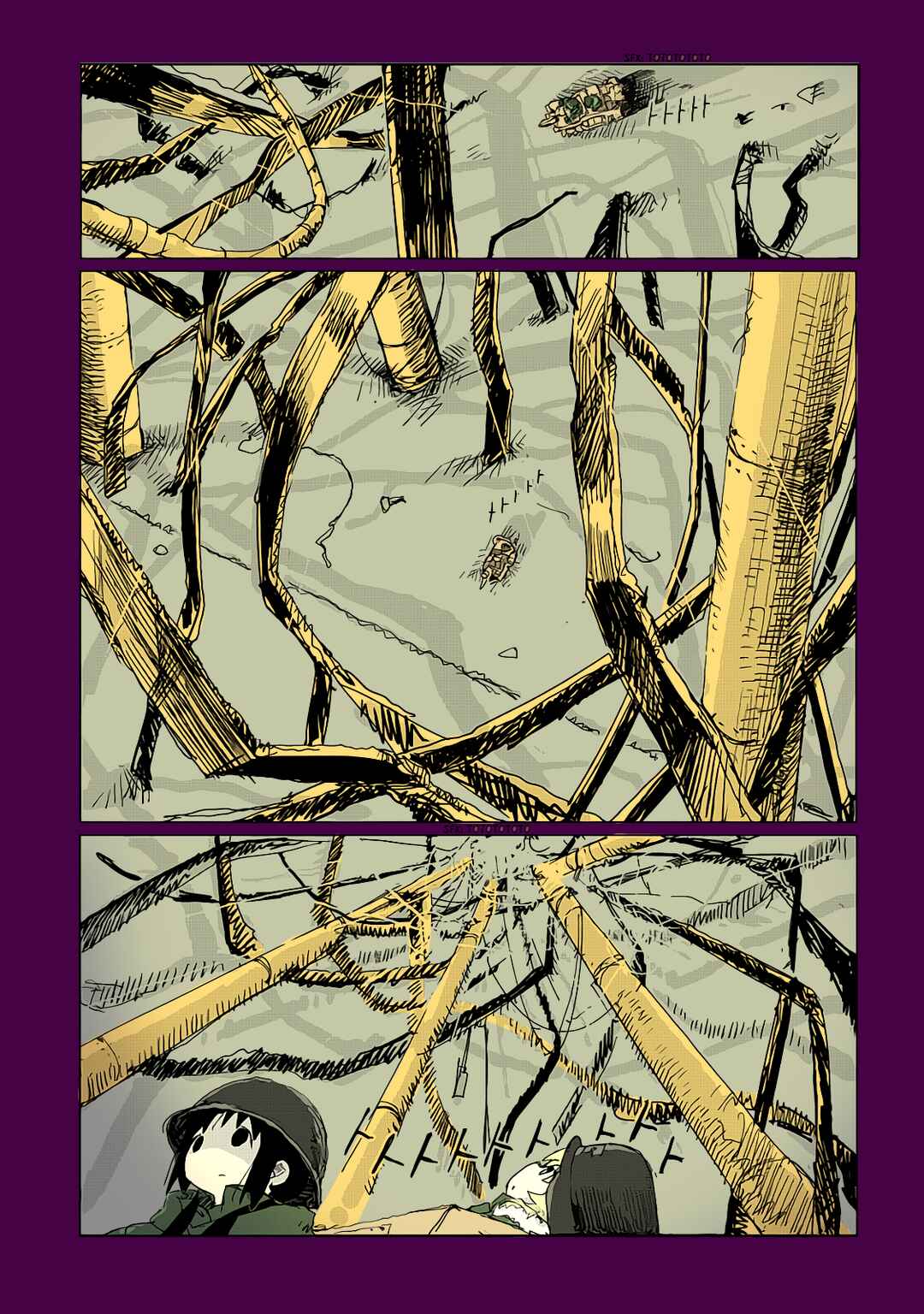 Shoujo Shuumatsu Ryokou (Fan Colored) Chapter 33 - Page 5