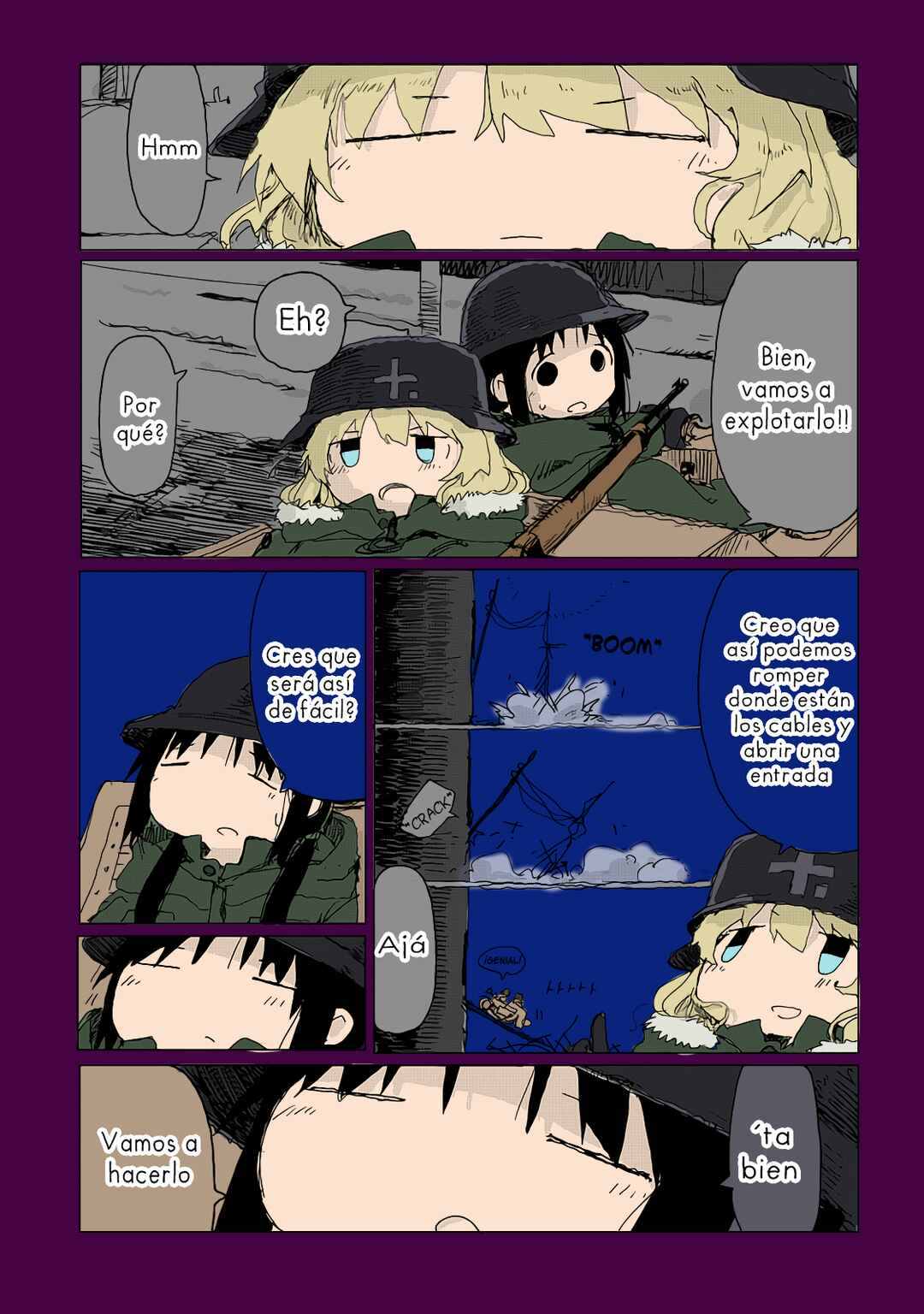Shoujo Shuumatsu Ryokou (Fan Colored) Chapter 33 - Page 7