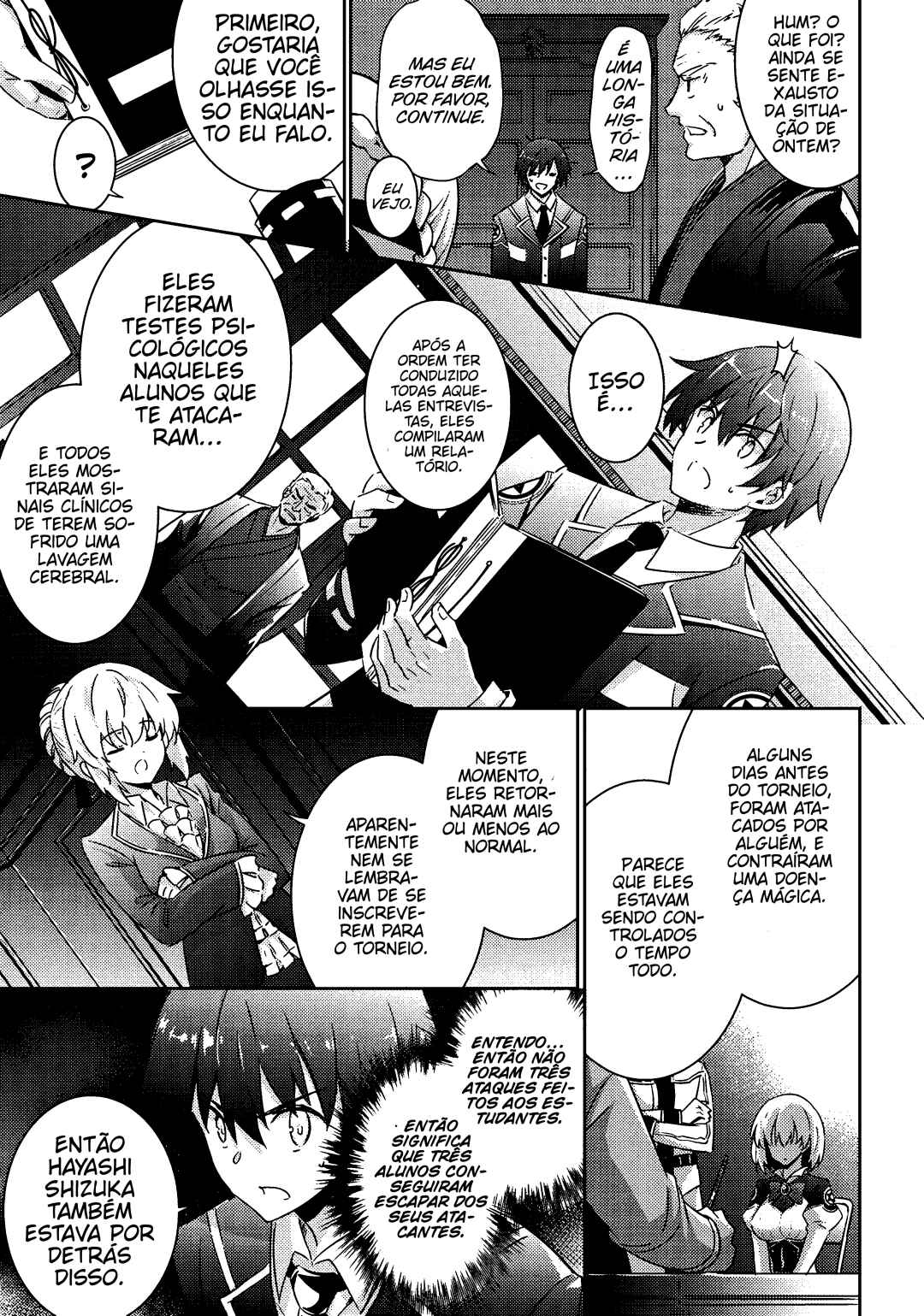 Magika no Kenshi to Shoukan Maou Chapter 53 - Page 19