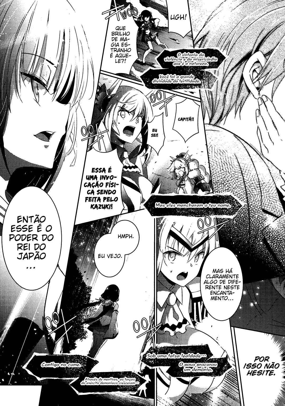 Magika no Kenshi to Shoukan Maou Chapter 53 - Page 5