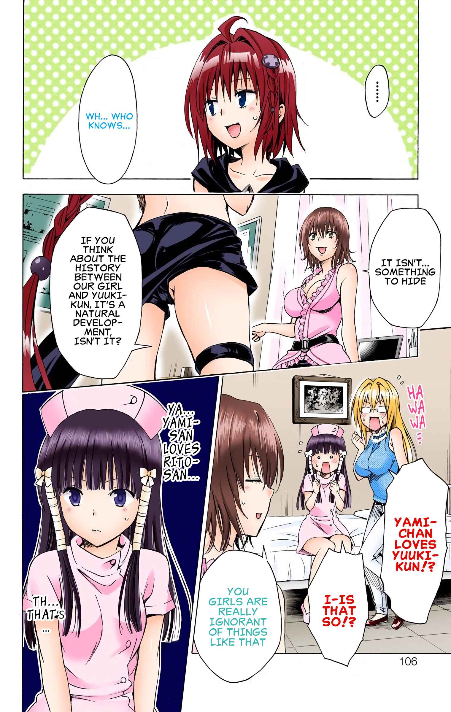 To Love Ru Darkness (Official Colored) Chapter 65 - Page 29