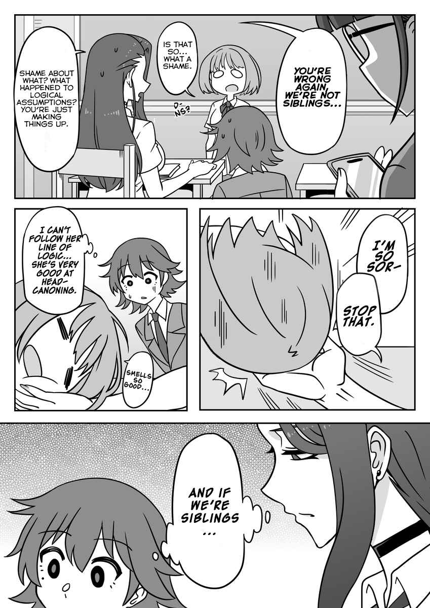 Something Naughty Would Happen If They Knew Each Other's Thoughts Chapter 6 - Page 5